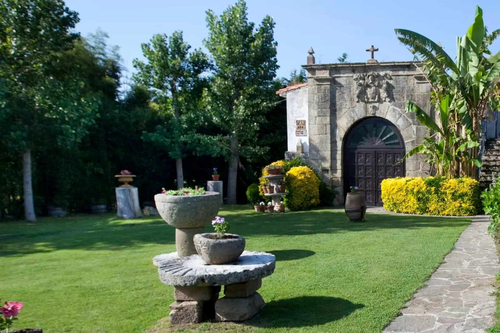 Le Hórreo si trova nei giardini di El Nuevo Molino