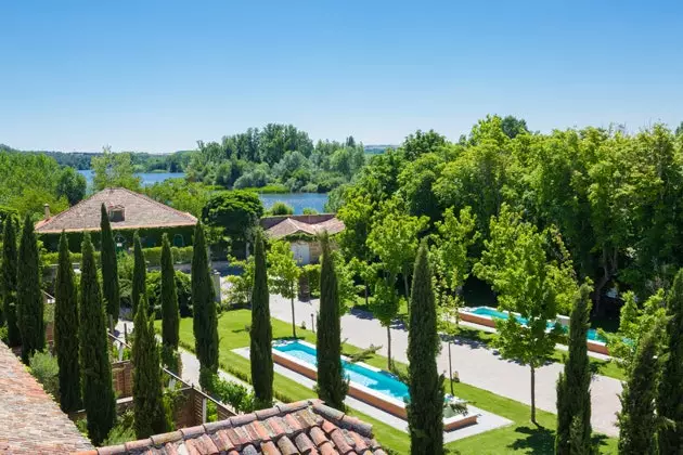 Hacienda Zorita vue du ciel