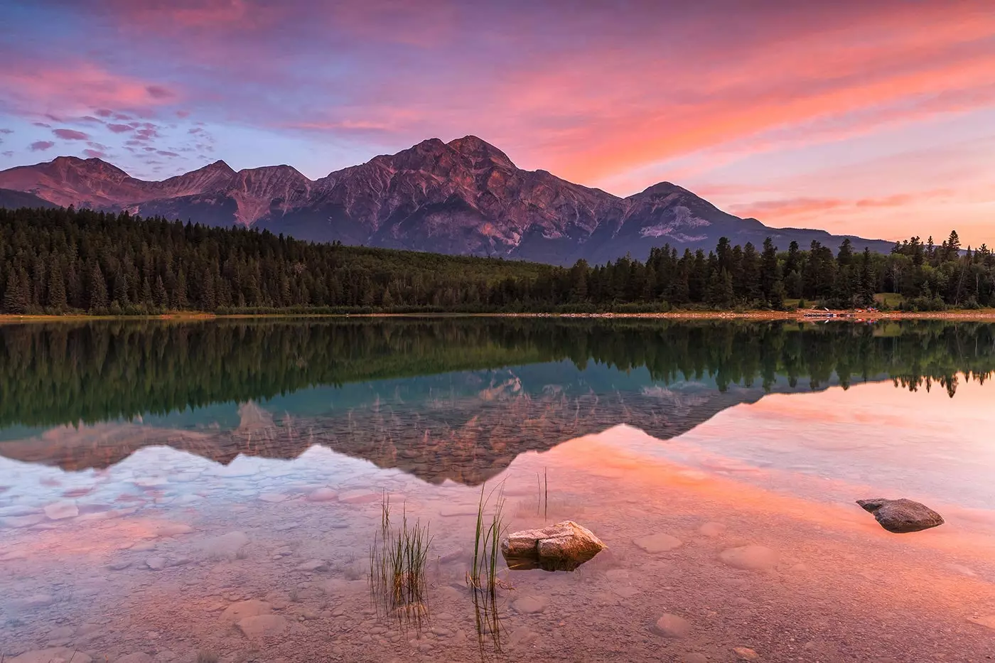 Jasper National Park ligger i provinsen Alberta.