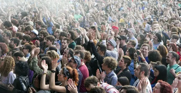 Atmosfære på scenen Rayban