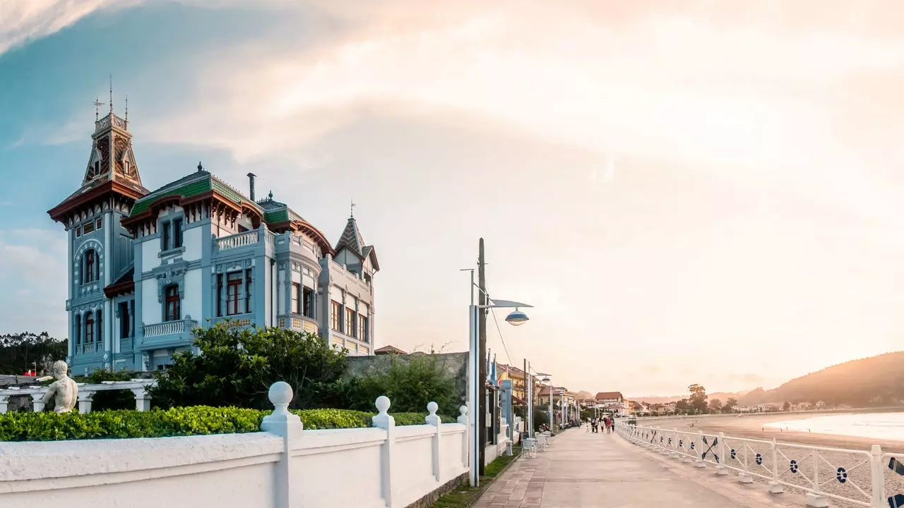 Rumah India yang paling 'cantik' di pantai Cantabrian