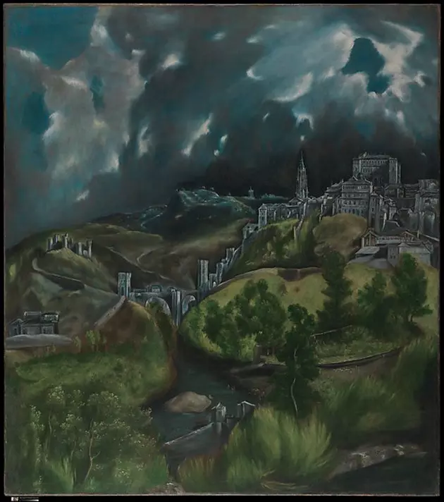 Vue op Toledo vum El Greco