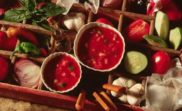 Sản phẩm tươi và gazpacho