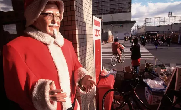 Božiček v KFC na Japonskem