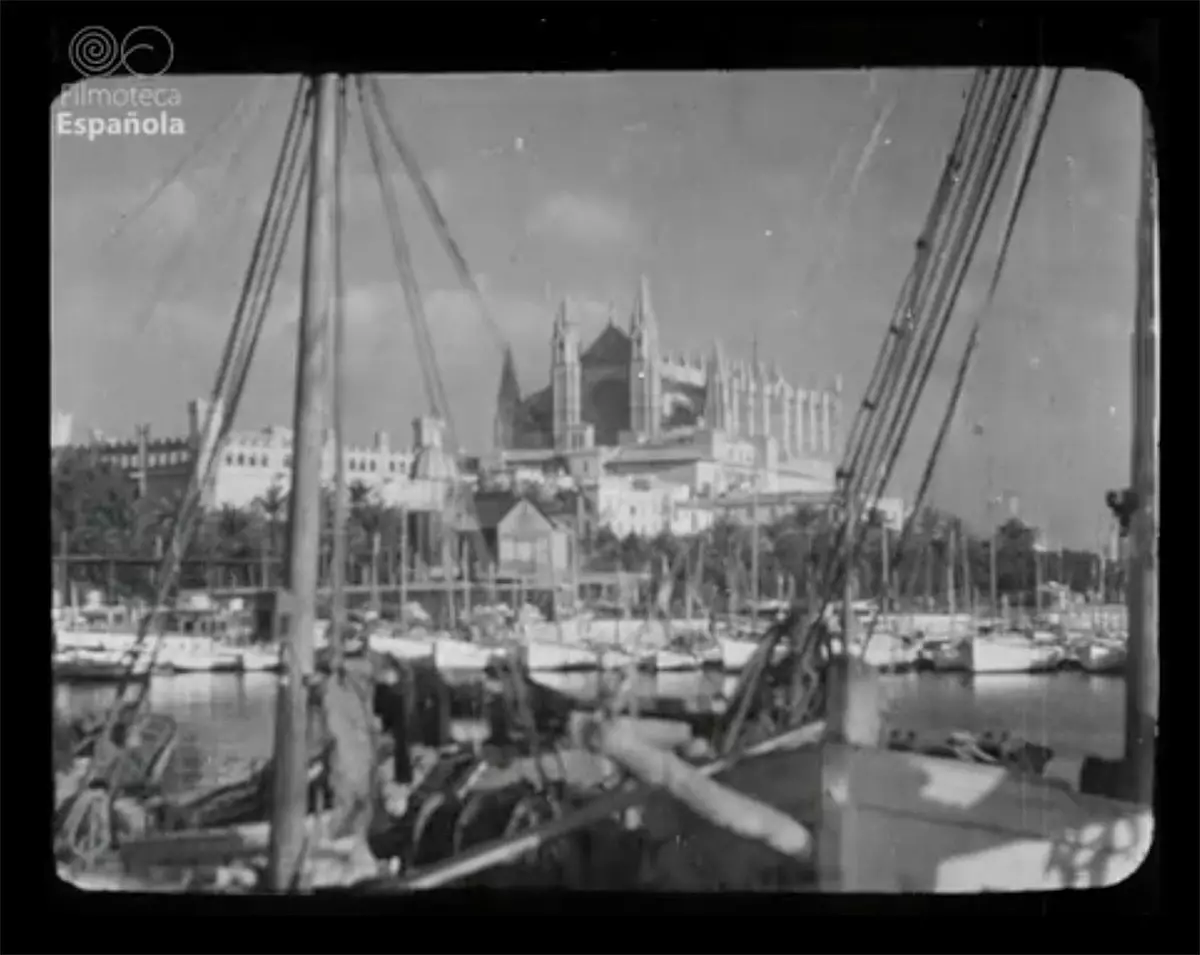 Palma de Mallorca in de jaren '30.