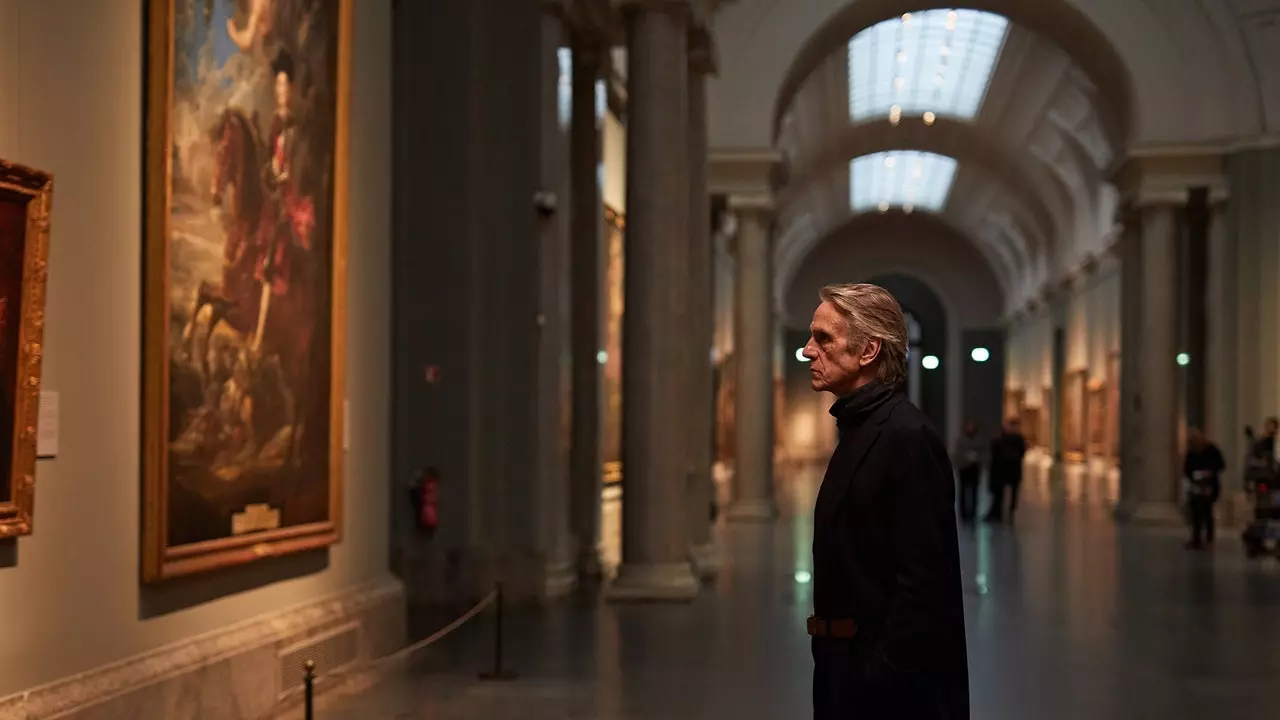 Jeremy Irons ile El Prado'da bir yürüyüş