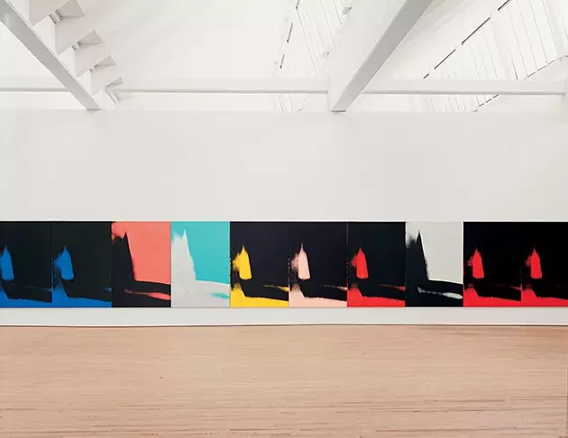 Warhol et sa série d'œuvres Shadows