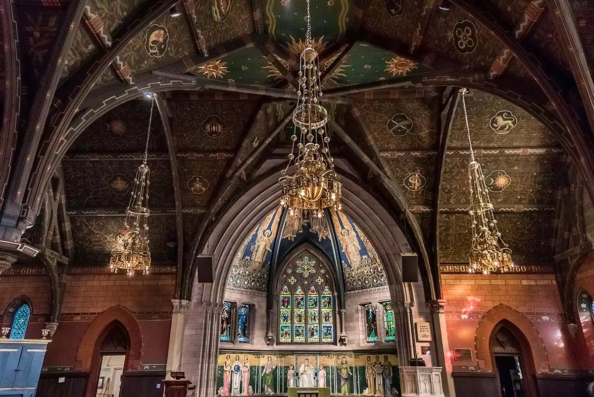 Sage Chapel à l'Université Cornell