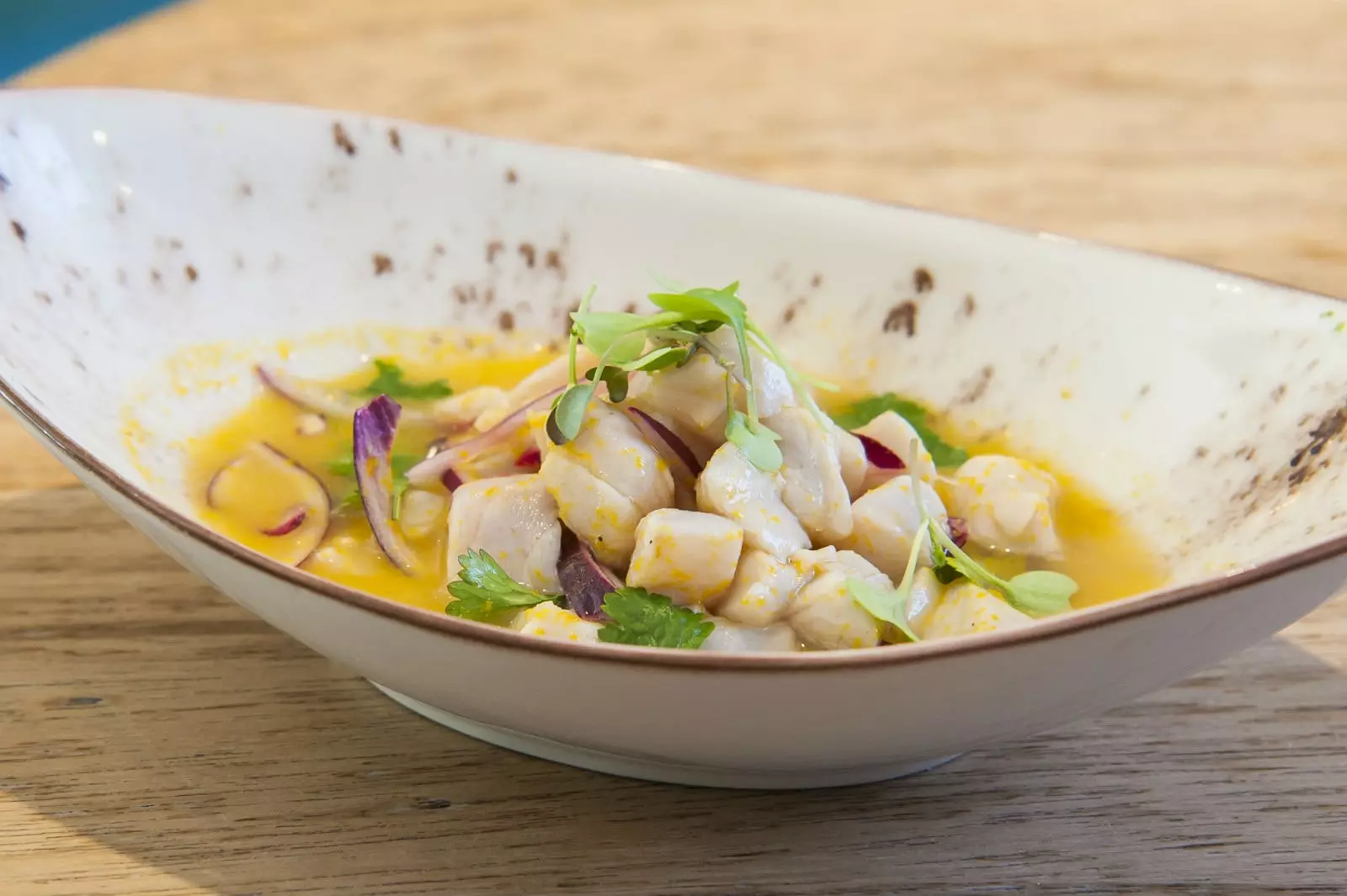 Ceviche em Beluga.