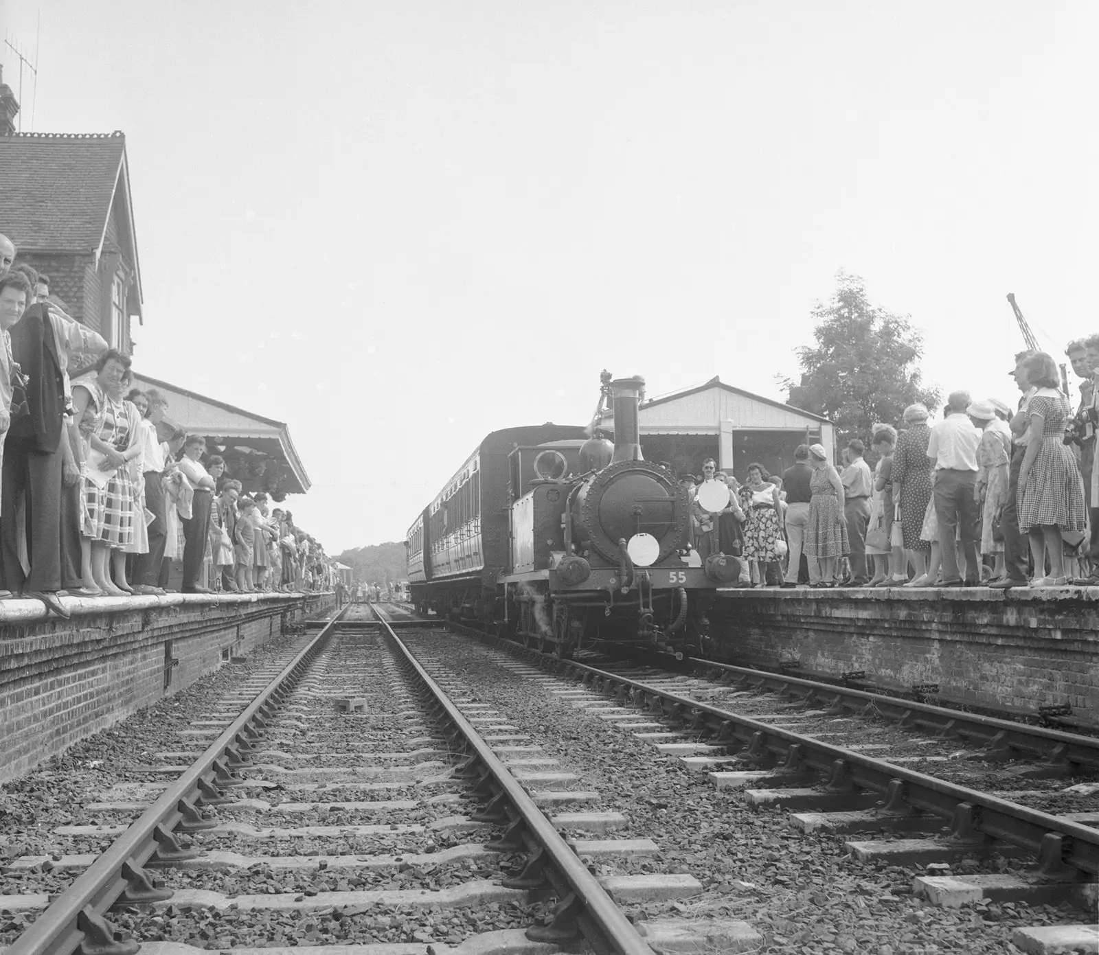 Հորսթեդ Քեյնսի կայարանը 1960 թ