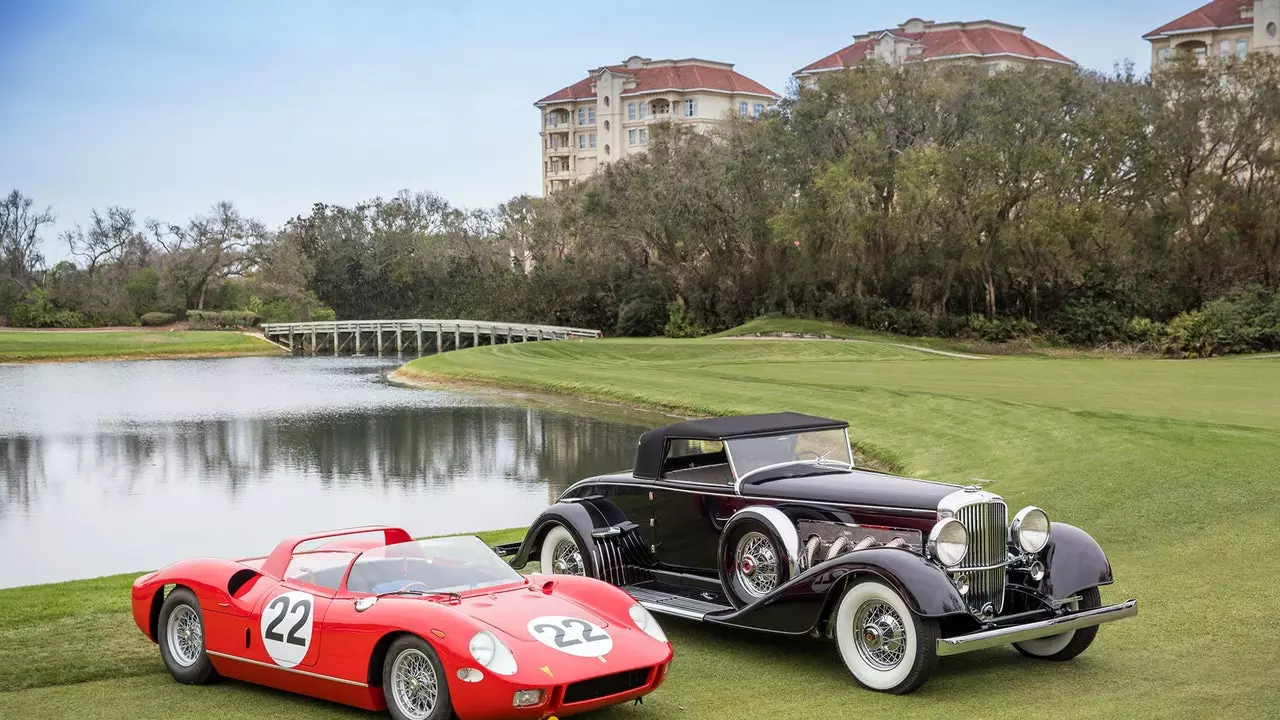 Amelia Island Concours d'Elegance، انتصاب خودروهای کلاسیک