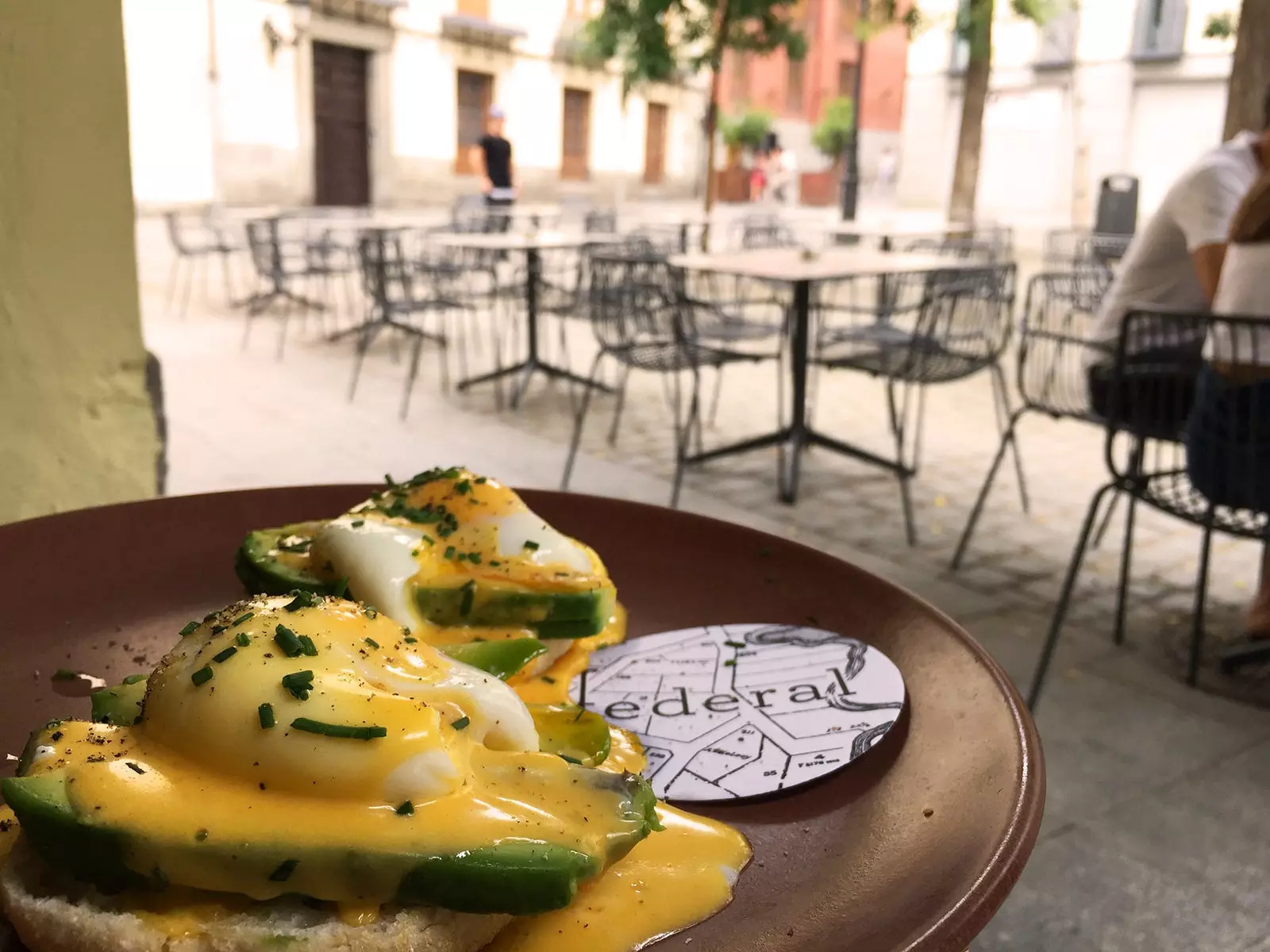 Eggs Benedict al Federal Café