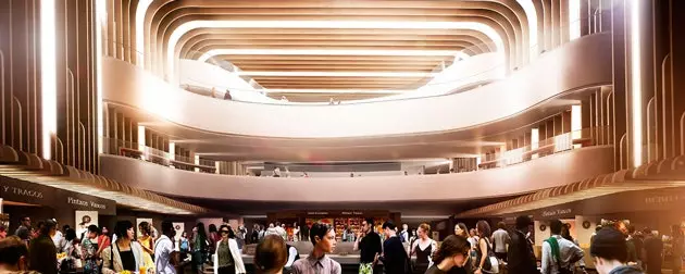 Platea Madrid'in nasıl görüneceğine dair bilgi grafiği.