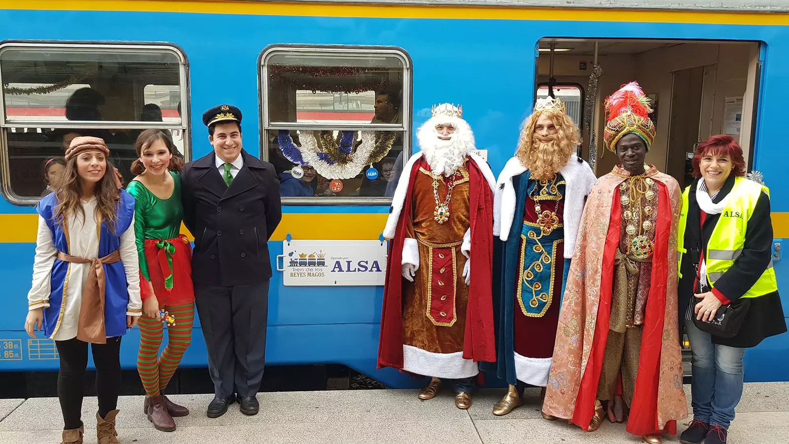 Цього Різдва в Мадриді курсує поїзд трьох мудреців