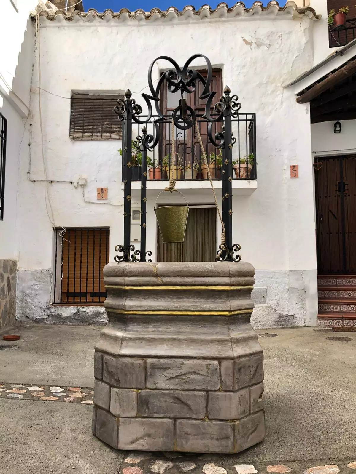 Hjørner av Soportújar i Alpujarra Granada.