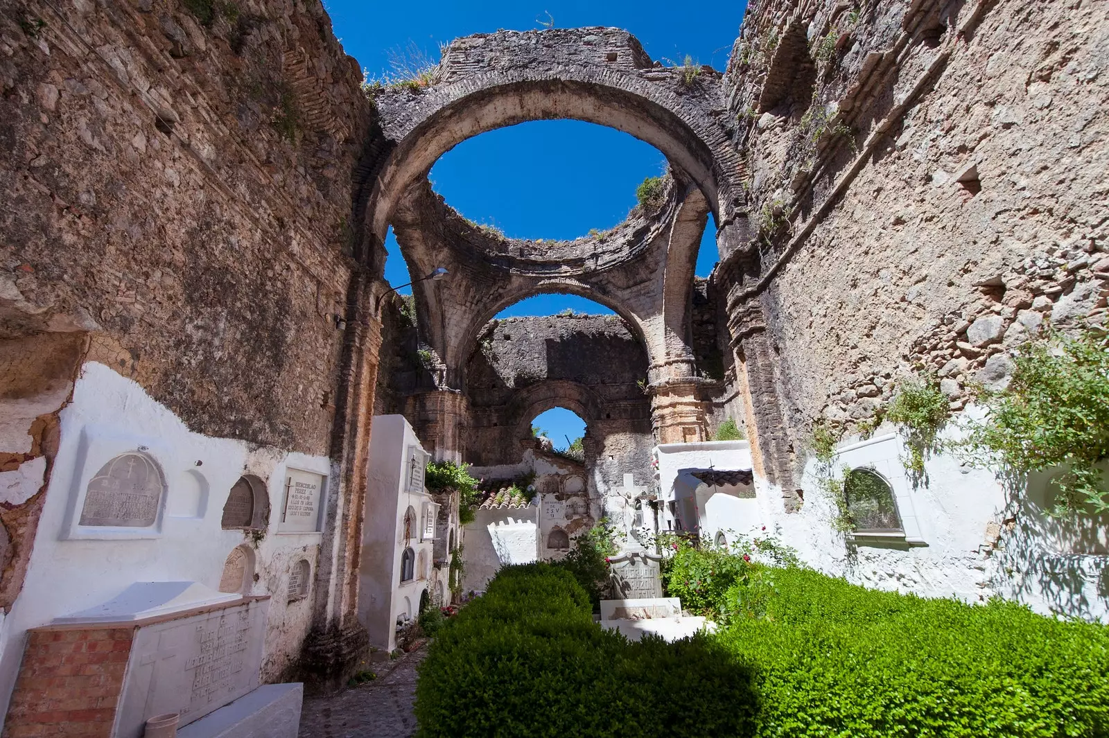 Cimitero di Villaluenga del Rosario a Cadice.