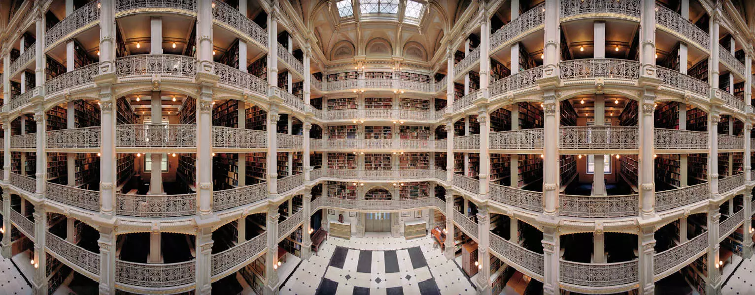 De vackraste biblioteken i USA fotograferade i 360º