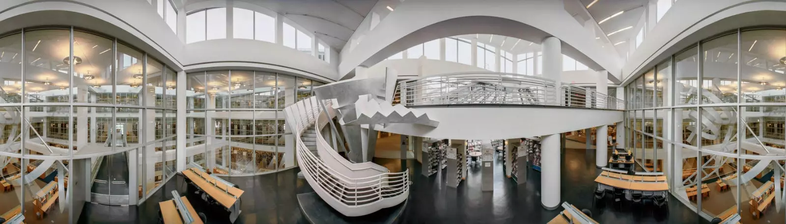 As bibliotecas mais bonitas dos Estados Unidos fotografadas em 360º