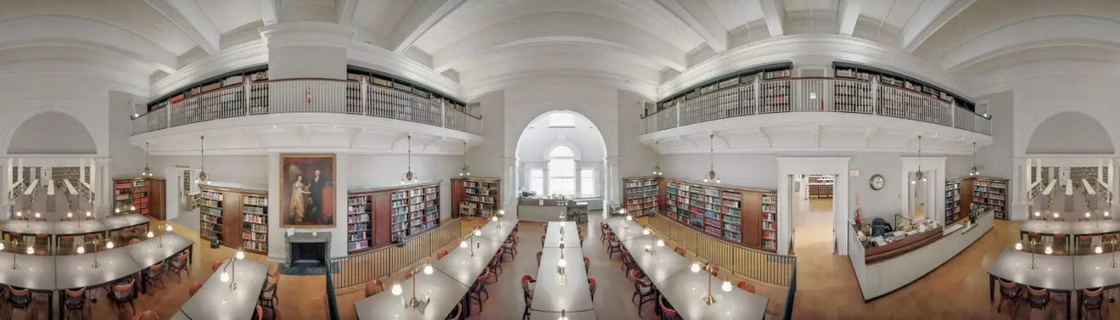 De vakreste bibliotekene i USA fotografert i 360º