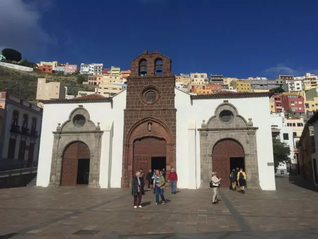 San Sebastian de la Gomera'ya iniş