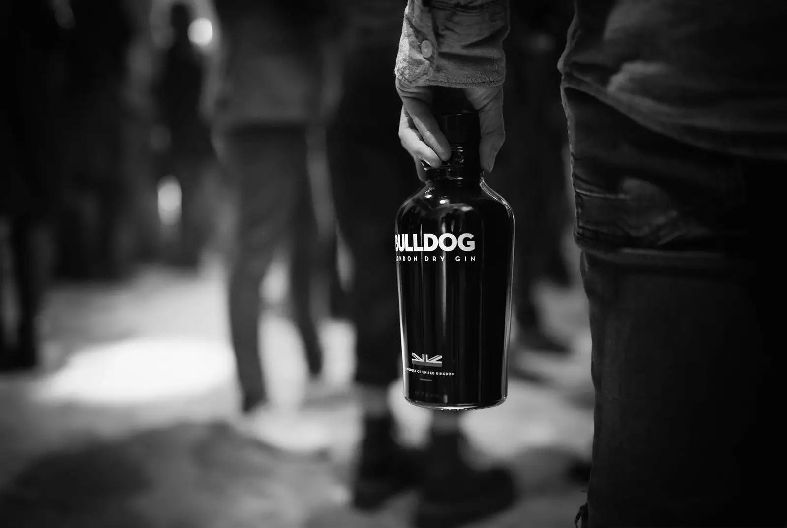 bulldog gin bottle