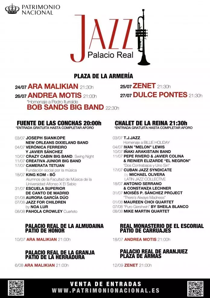 Póstaer Jazz Pálás Ríoga