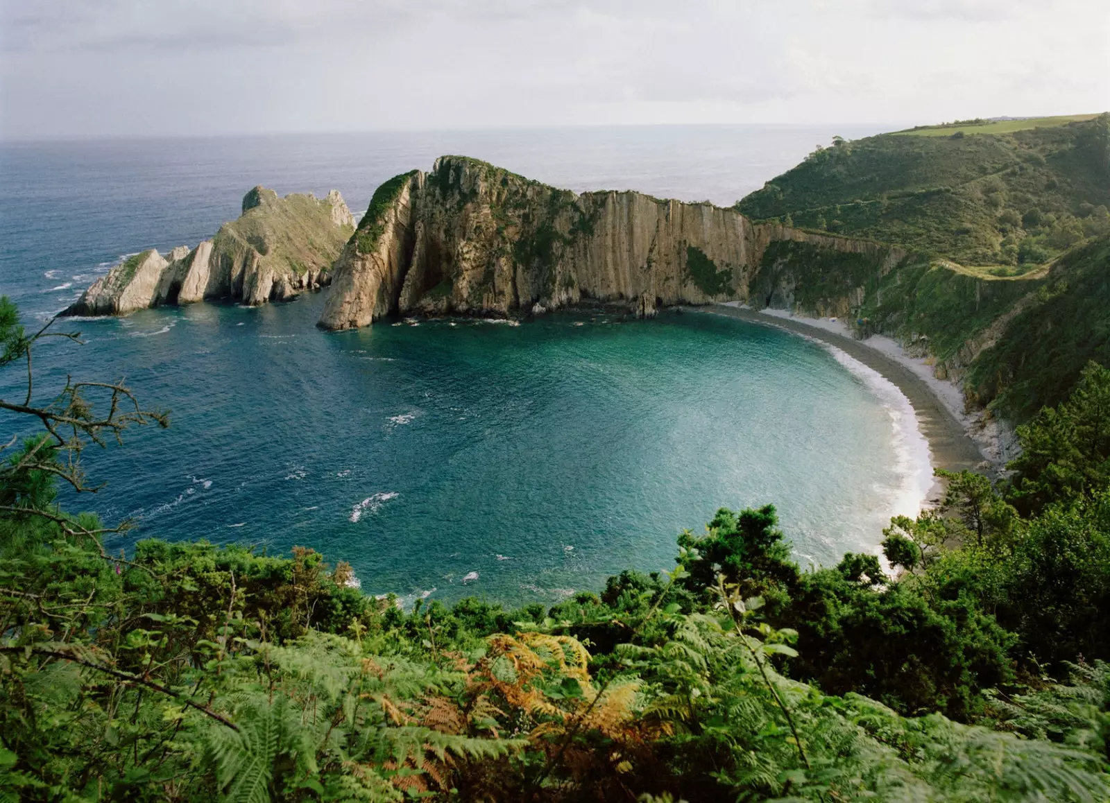 Musim panas di Asturias.