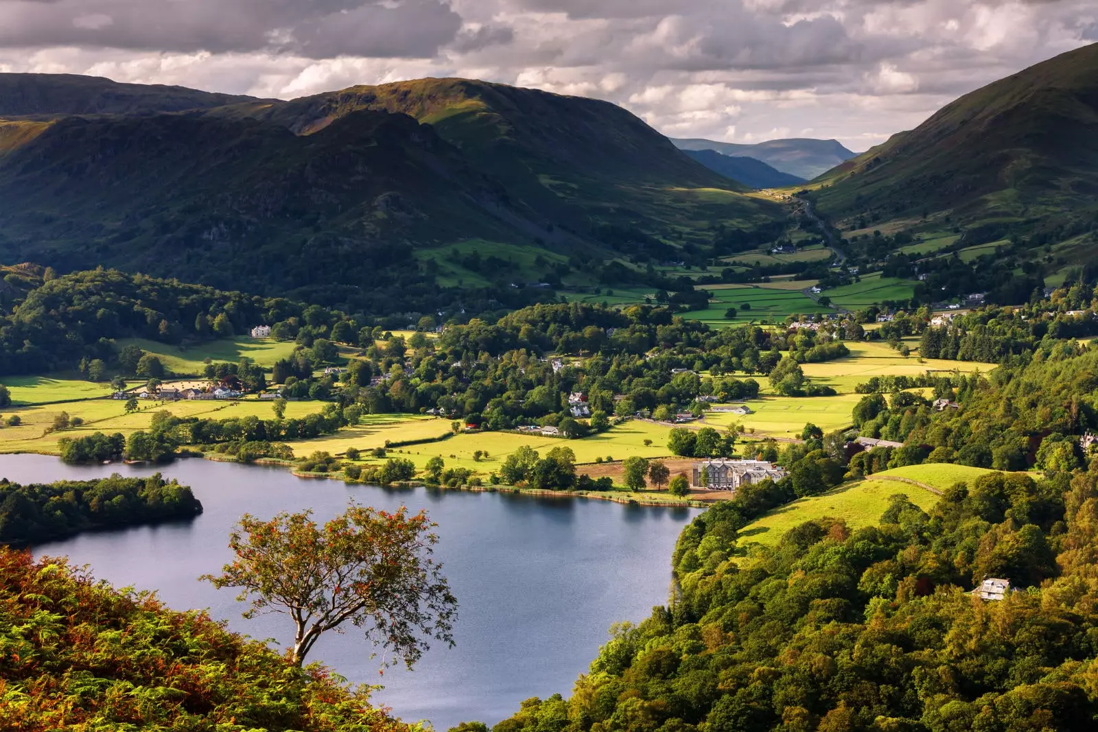 Lake District i Storbritannien.