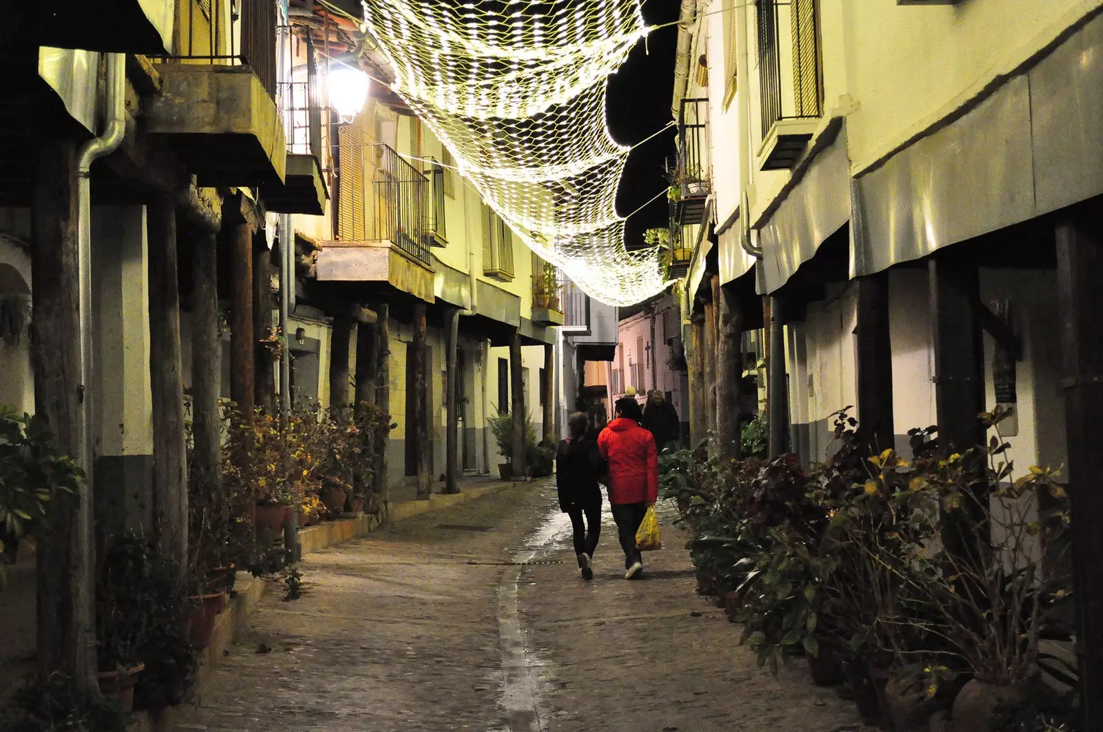 Une promenade dans les rues de Guadalupe à Noël