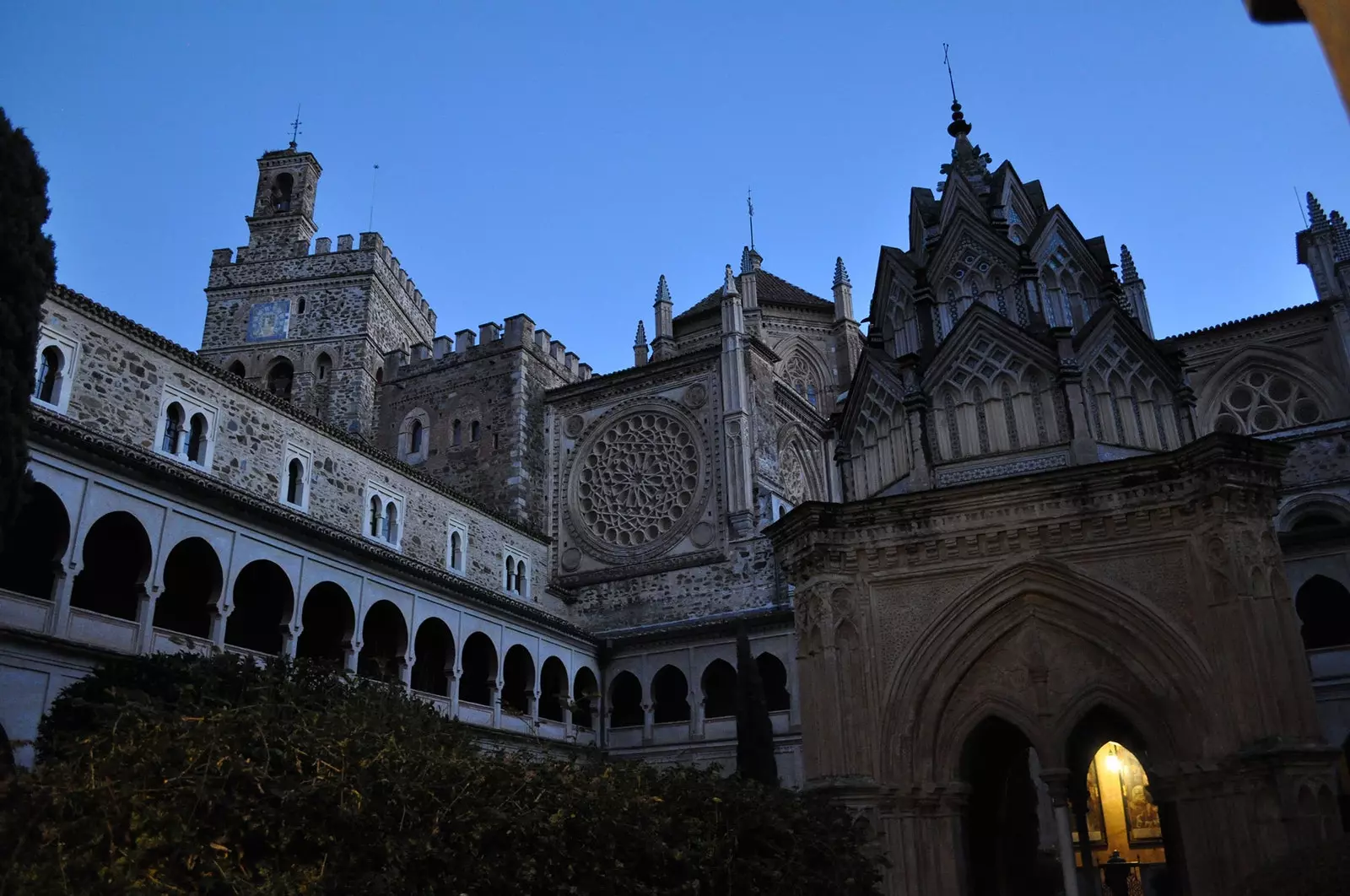 Claustro do mosteiro de Guadalupe