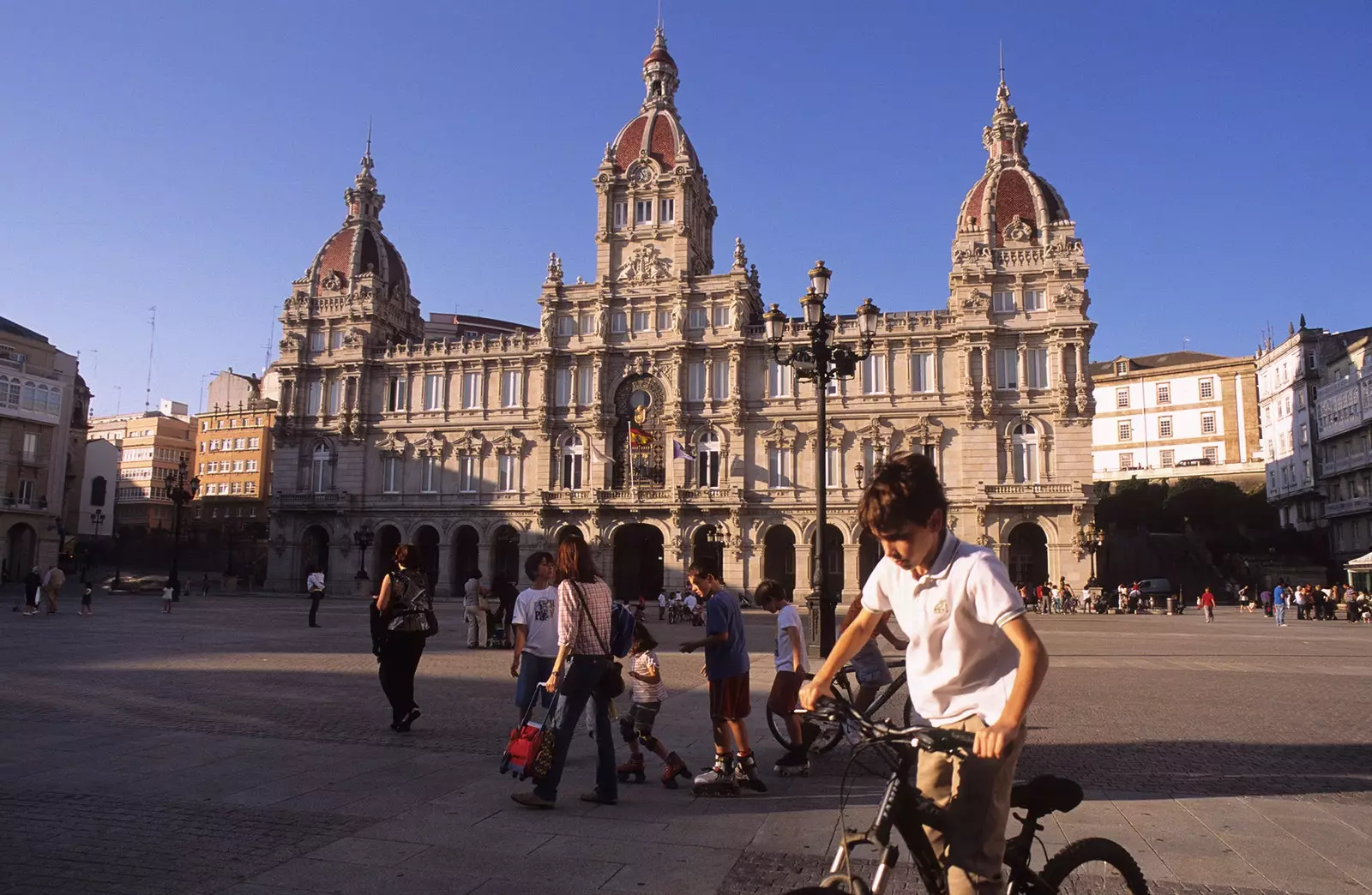 A Coruña met kindergids voor gebruik en plezier