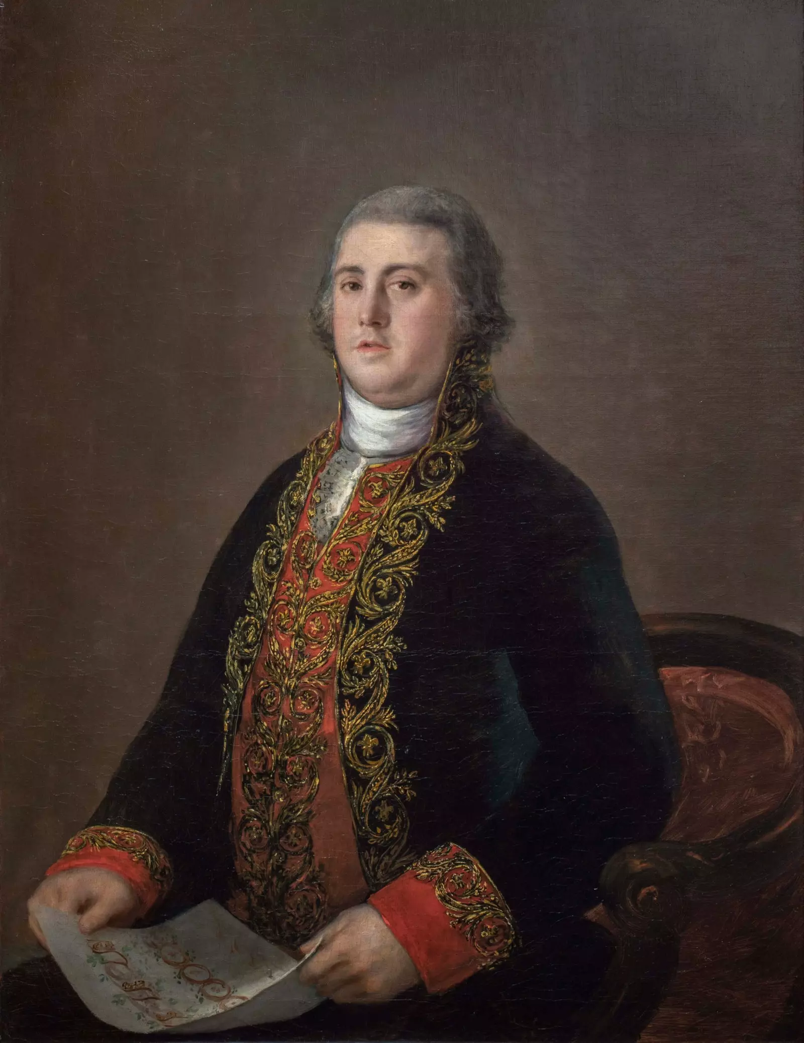 Francisco de Goyan muotokuva Juan Lopez de Robredosta