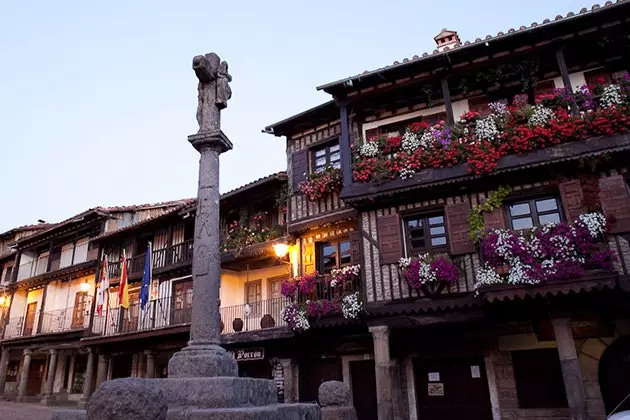 Plaza Mayor of La Alberca