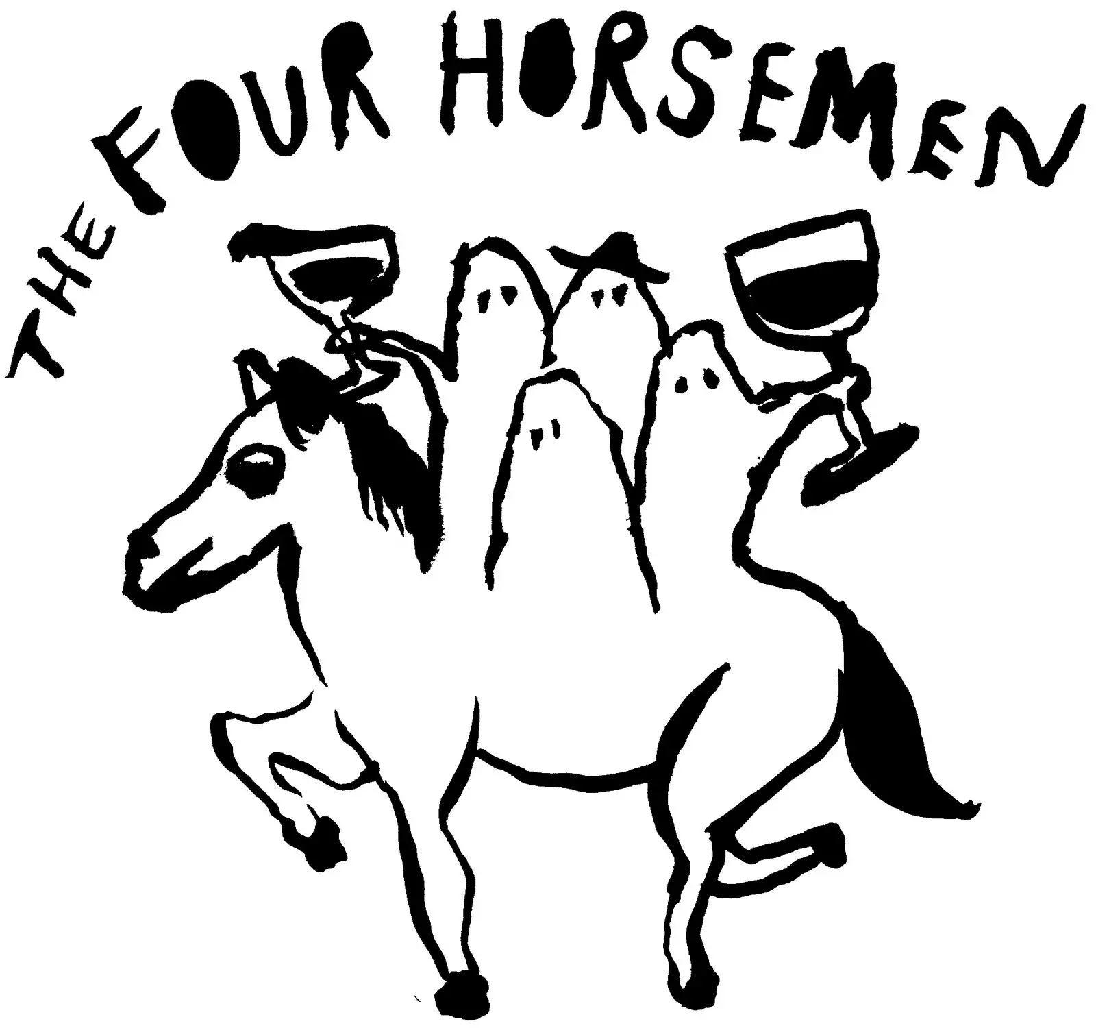 Logo ta' The Four Horsemen Williamsburg NY.