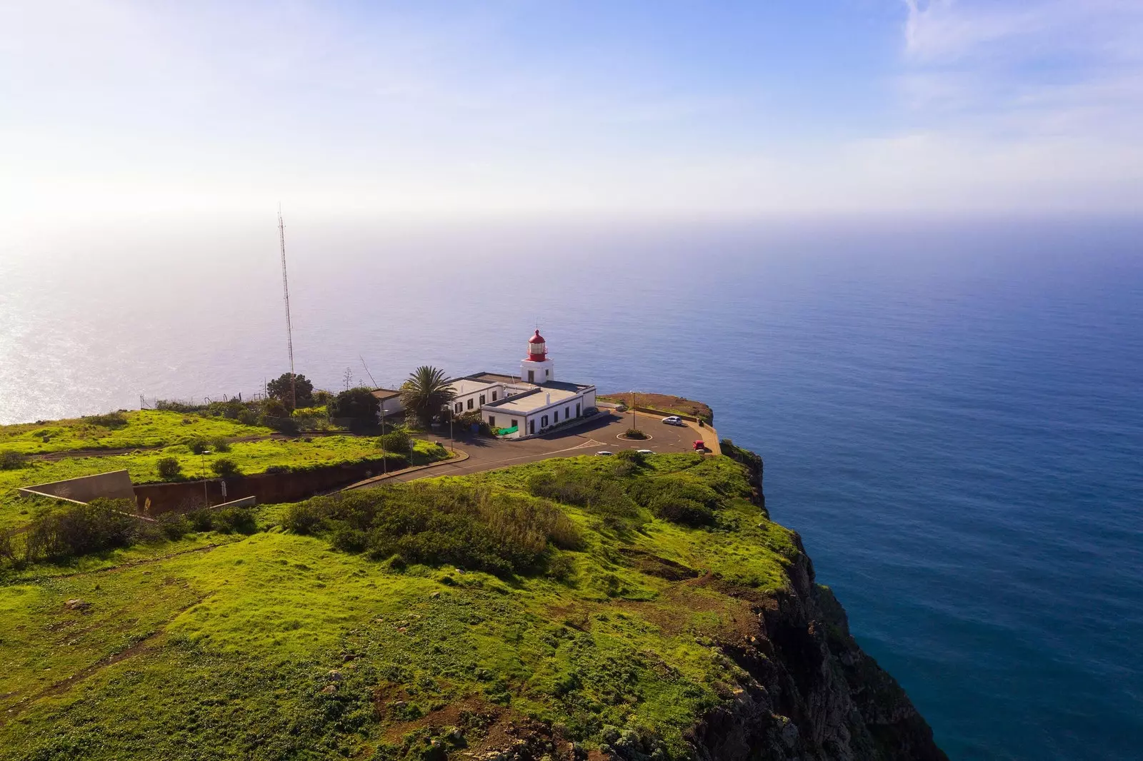 Der Leuchtturm von Ponta do Pargo.