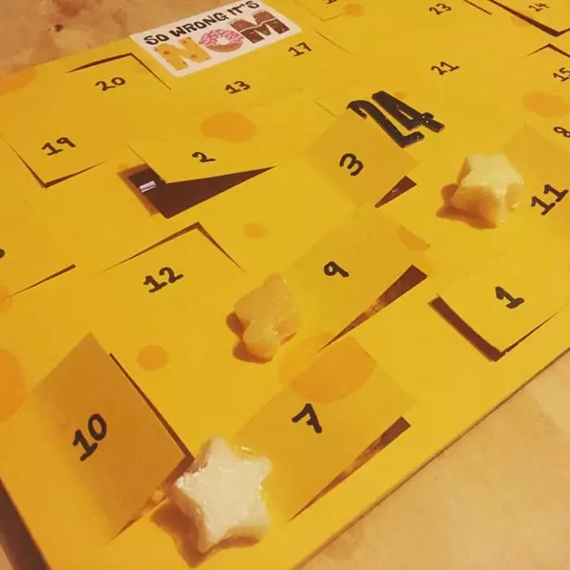 They create the world's first cheese Advent calendar