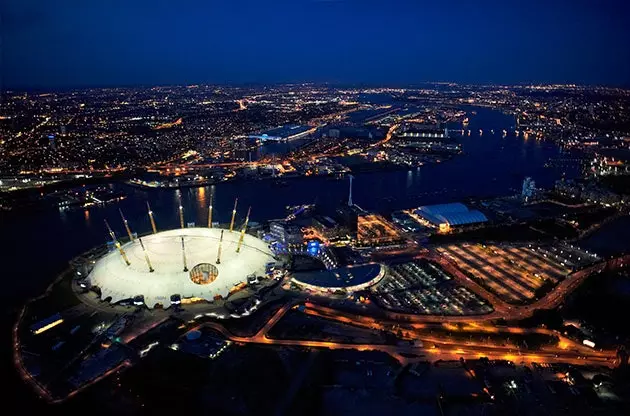 O2 Arena, rammen for Princes musikkresidens i London