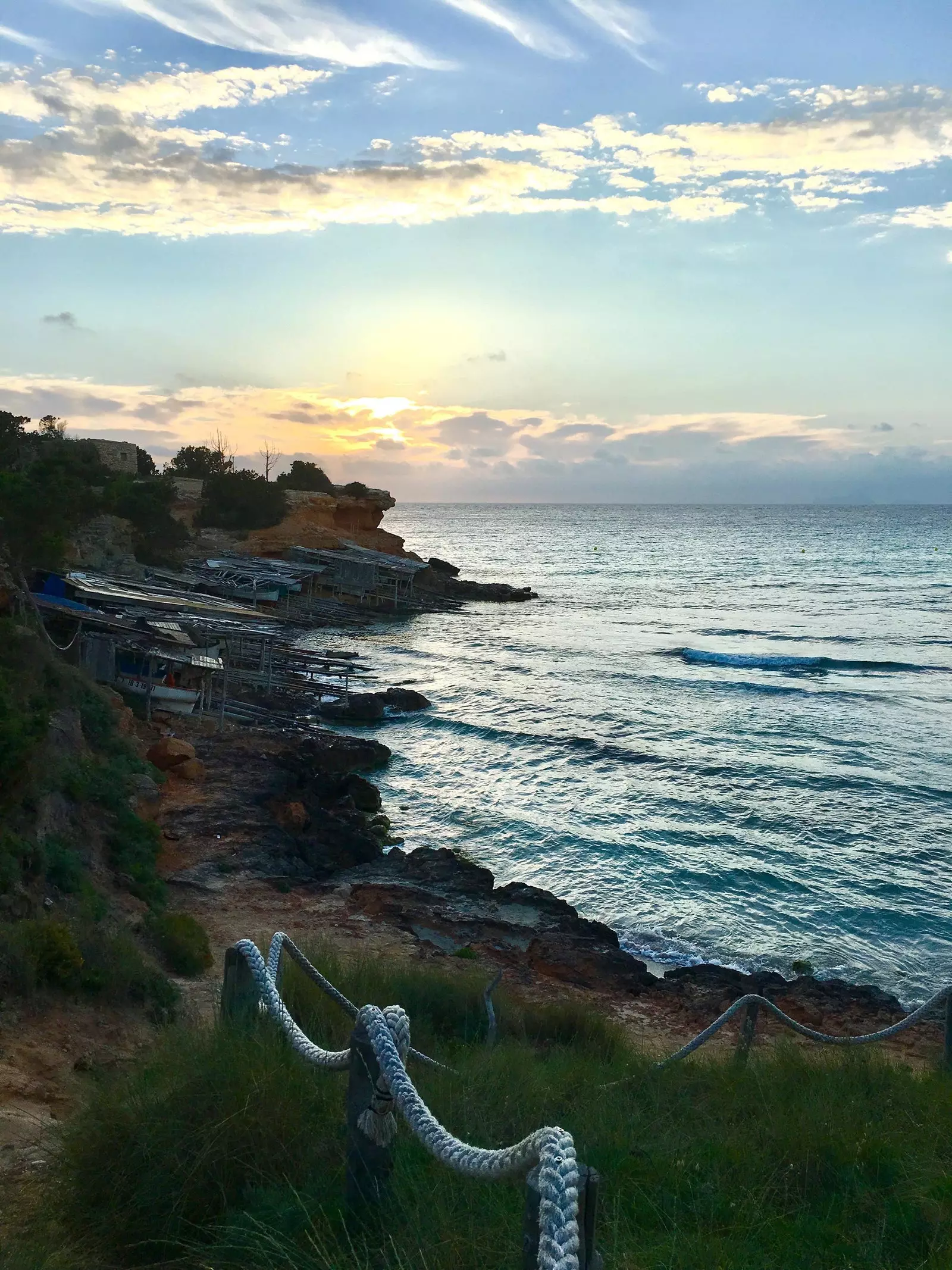 Καθ'οδόν μέσω Formentera 37 χιλιόμετρα δρόμου και χωρίς φανάρια