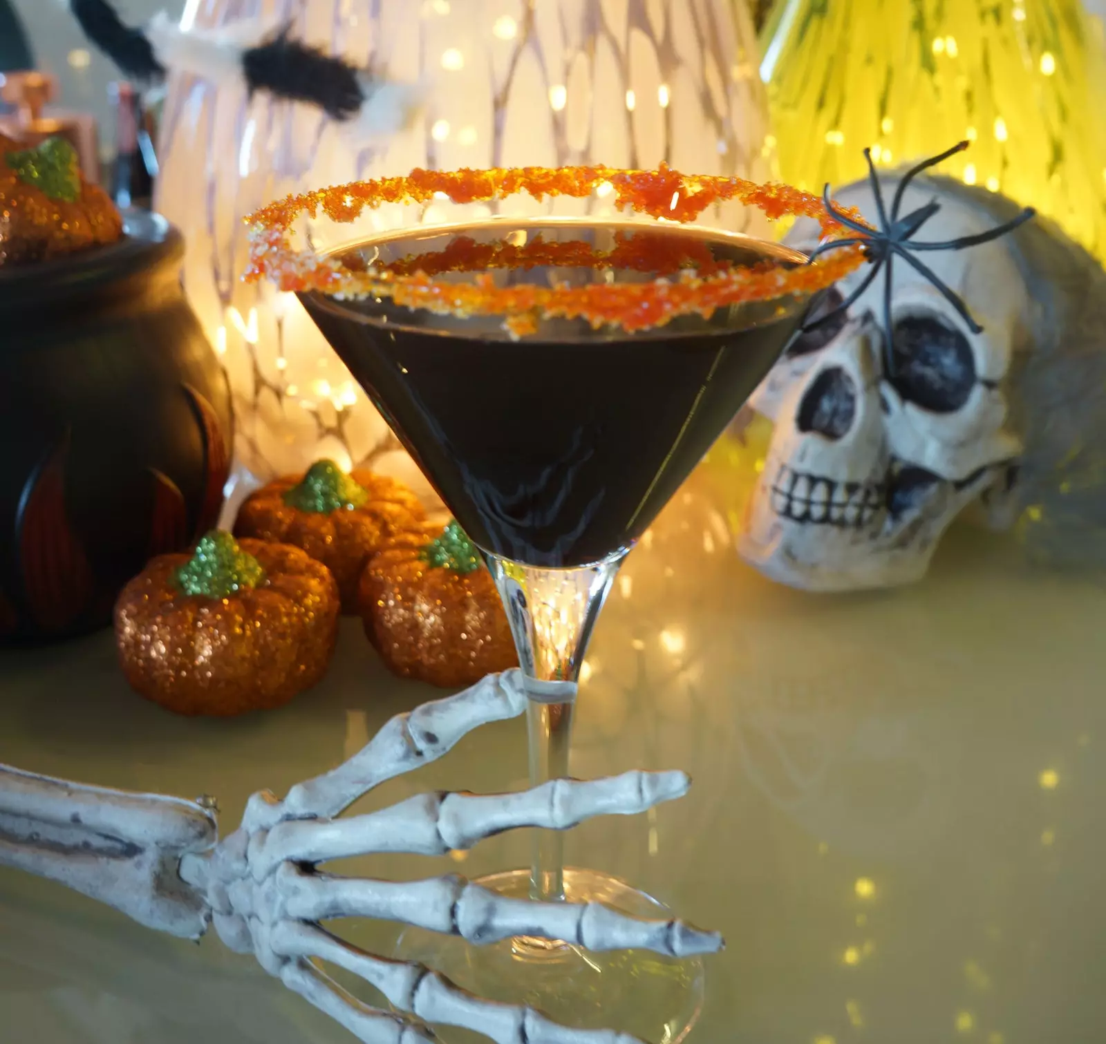 Halloween Cocktail D'Black Witfra Hotel Indigo Madrid Gran Vía