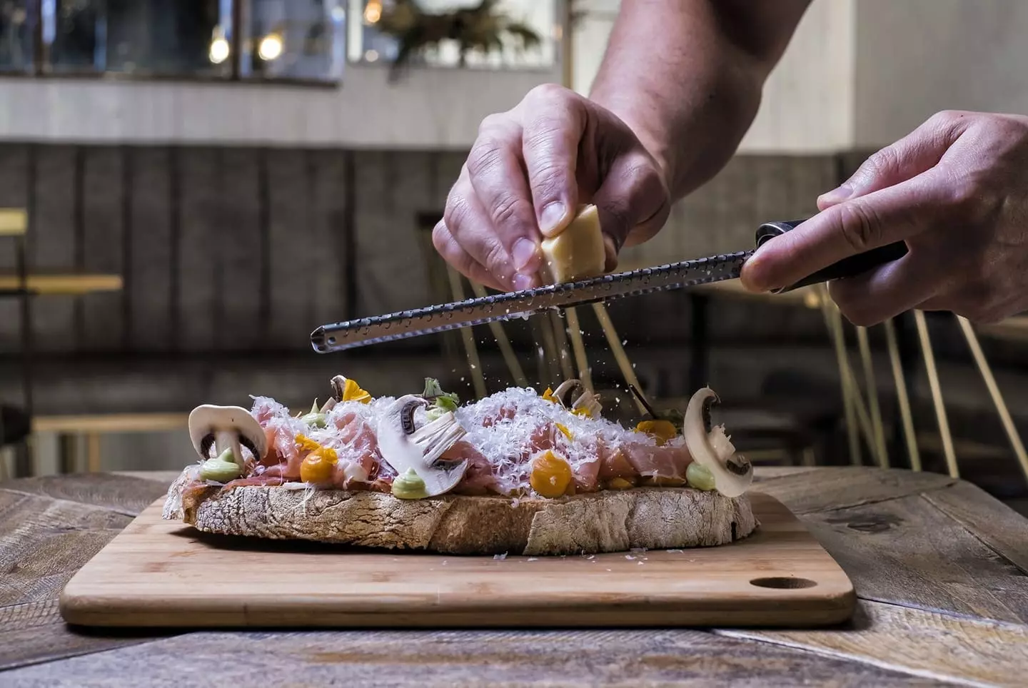 Tost za doručak u Café Pacífico