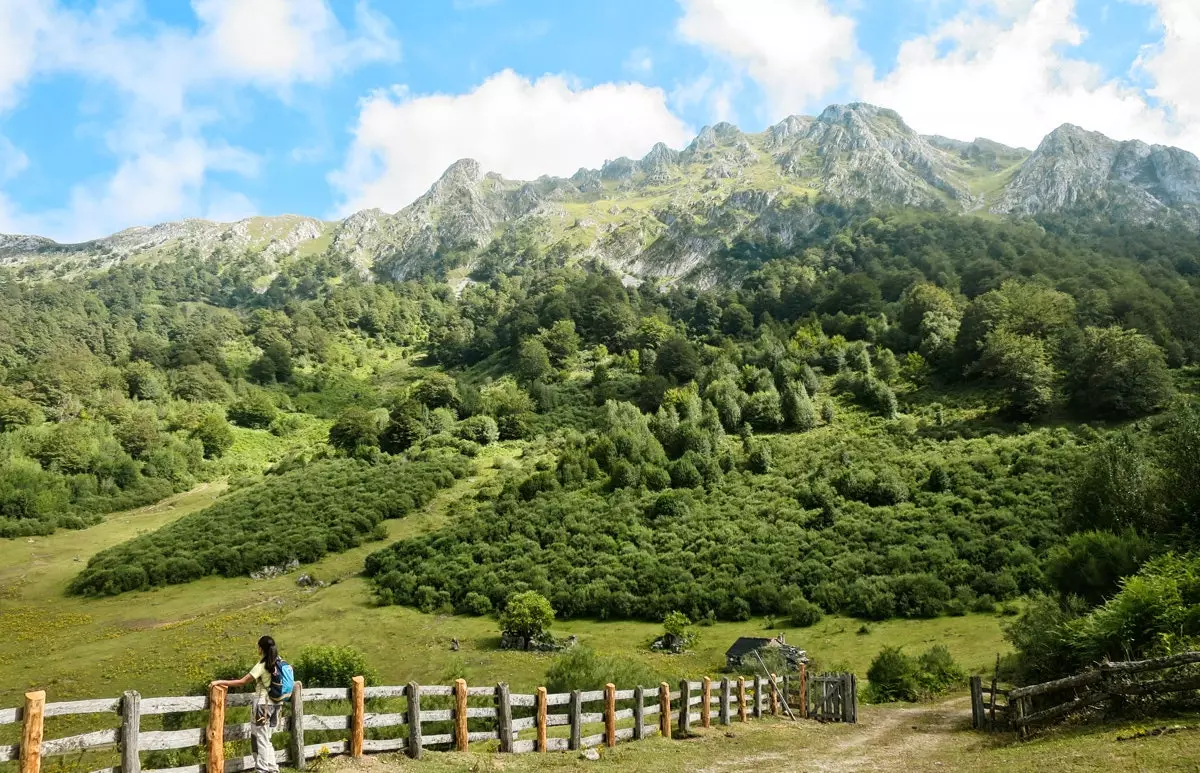 Άποψη του Brañagallones