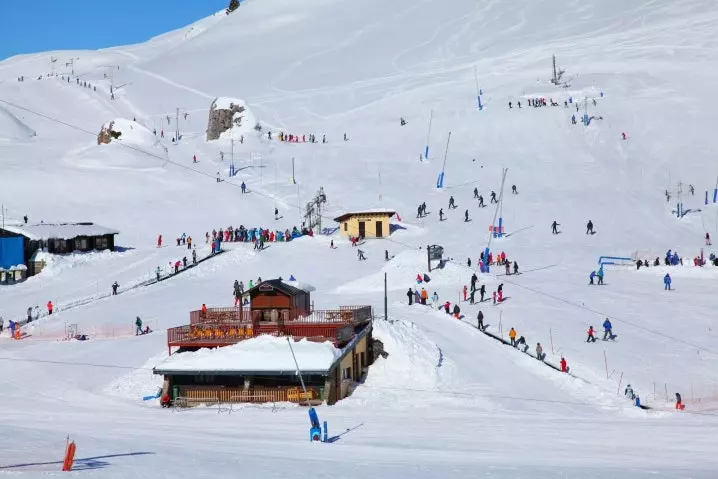 Candanchú heeft meer dan 100 skiable km