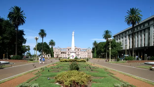 A praça de maio