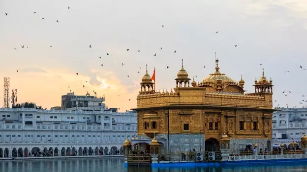 Amritsar, príomhchathair na Sikhs