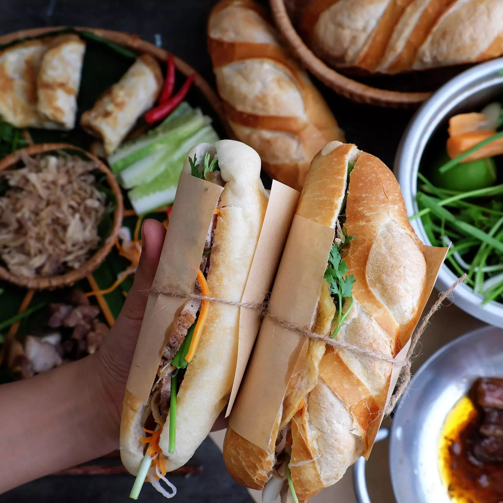 Banh Mi the Vietnamese snack