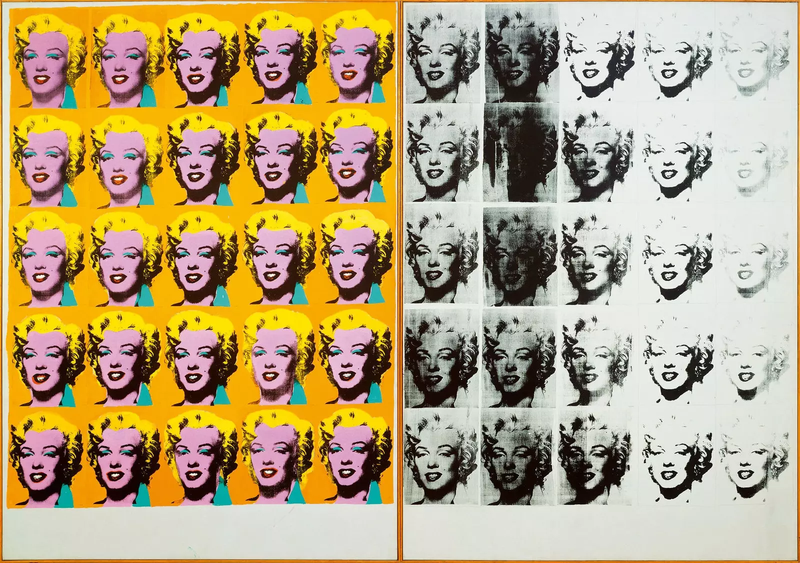 Marilyn diptych 1962.