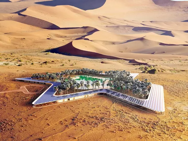 Costruiscono un hotel di lusso ecologico nel mezzo del deserto