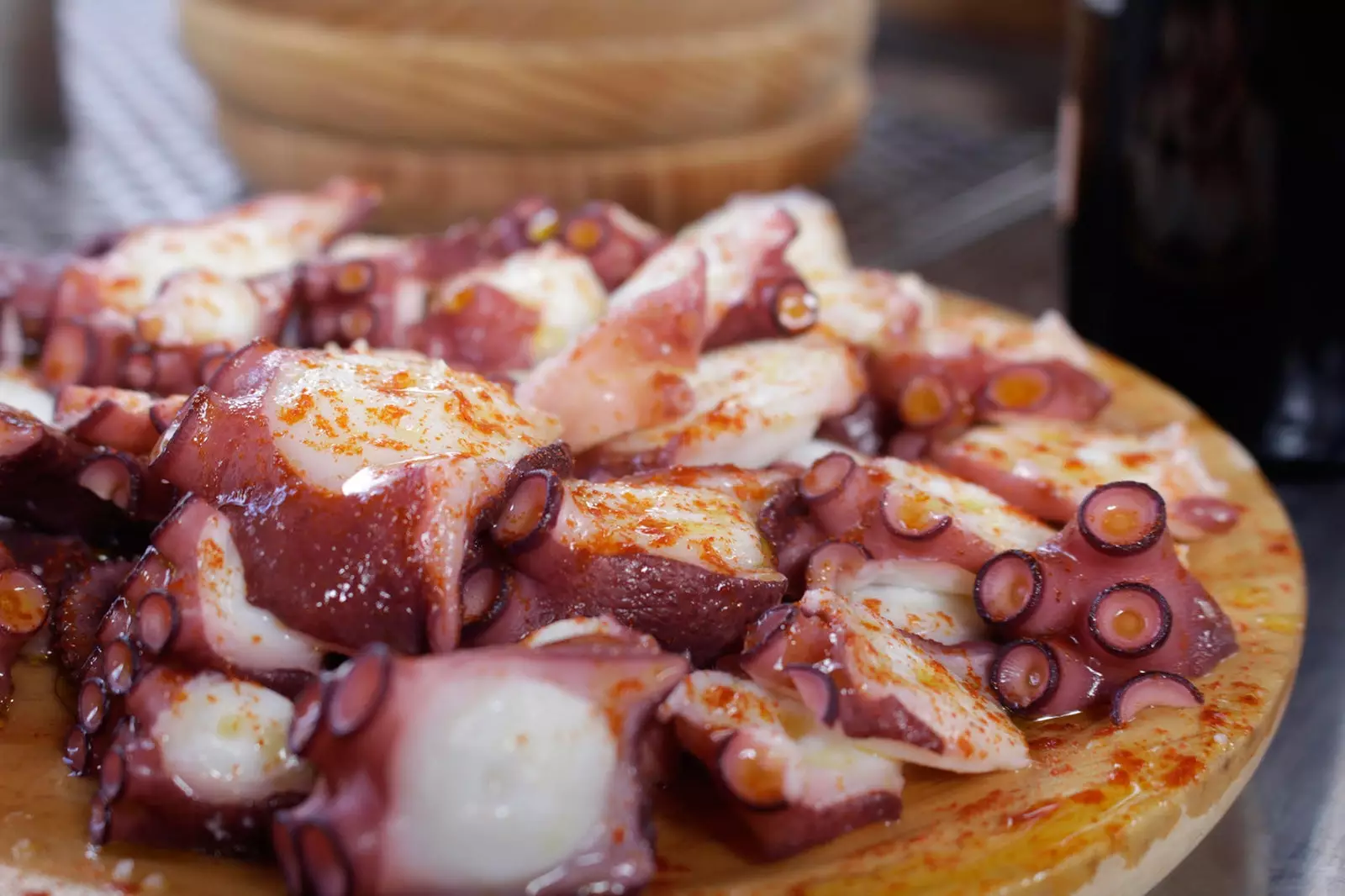 Pulpo Pasión 2018 la fièvre du poulpe à la foire arrive à Madrid