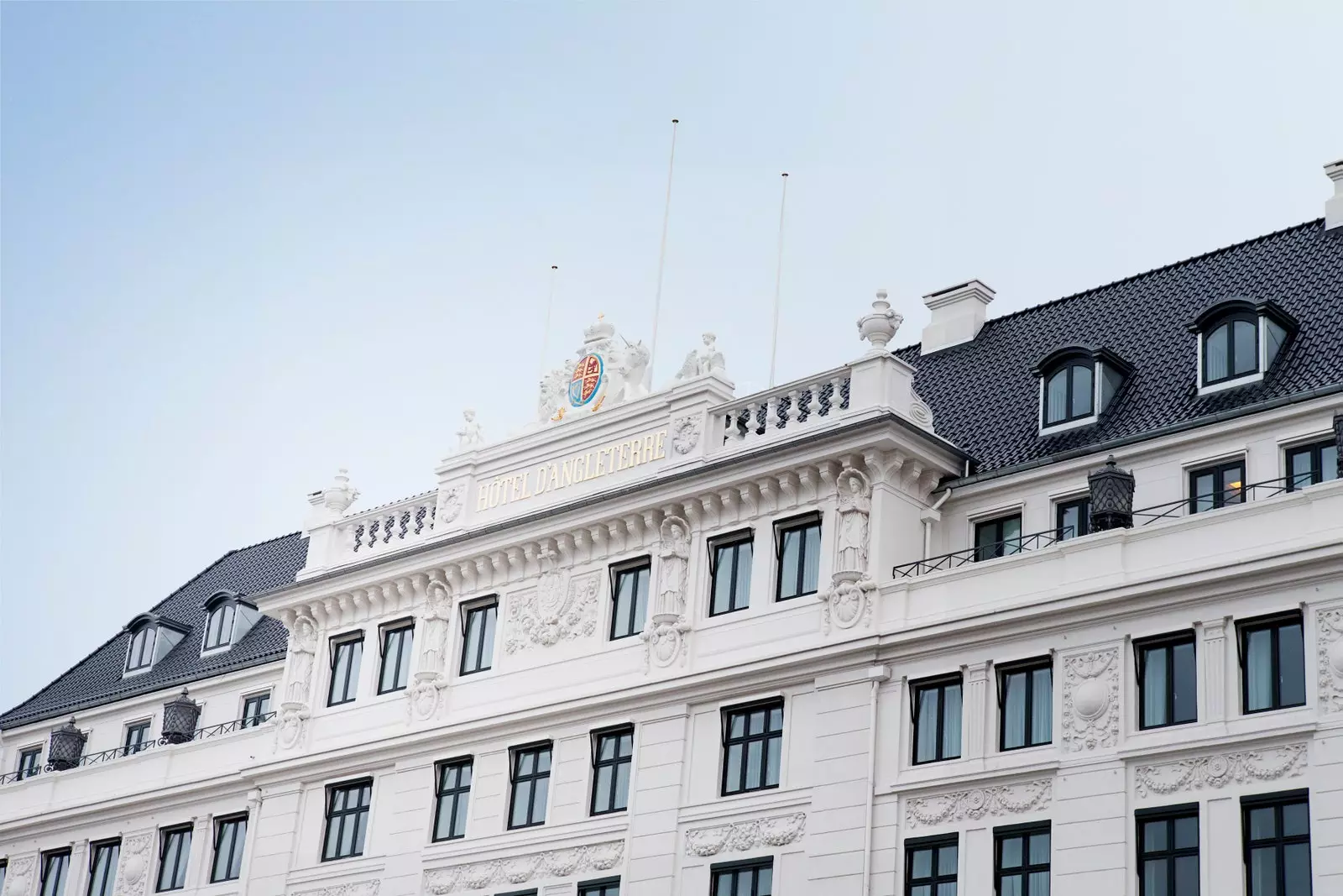 Il regale hotel D'Angleterre a Copenaghen.