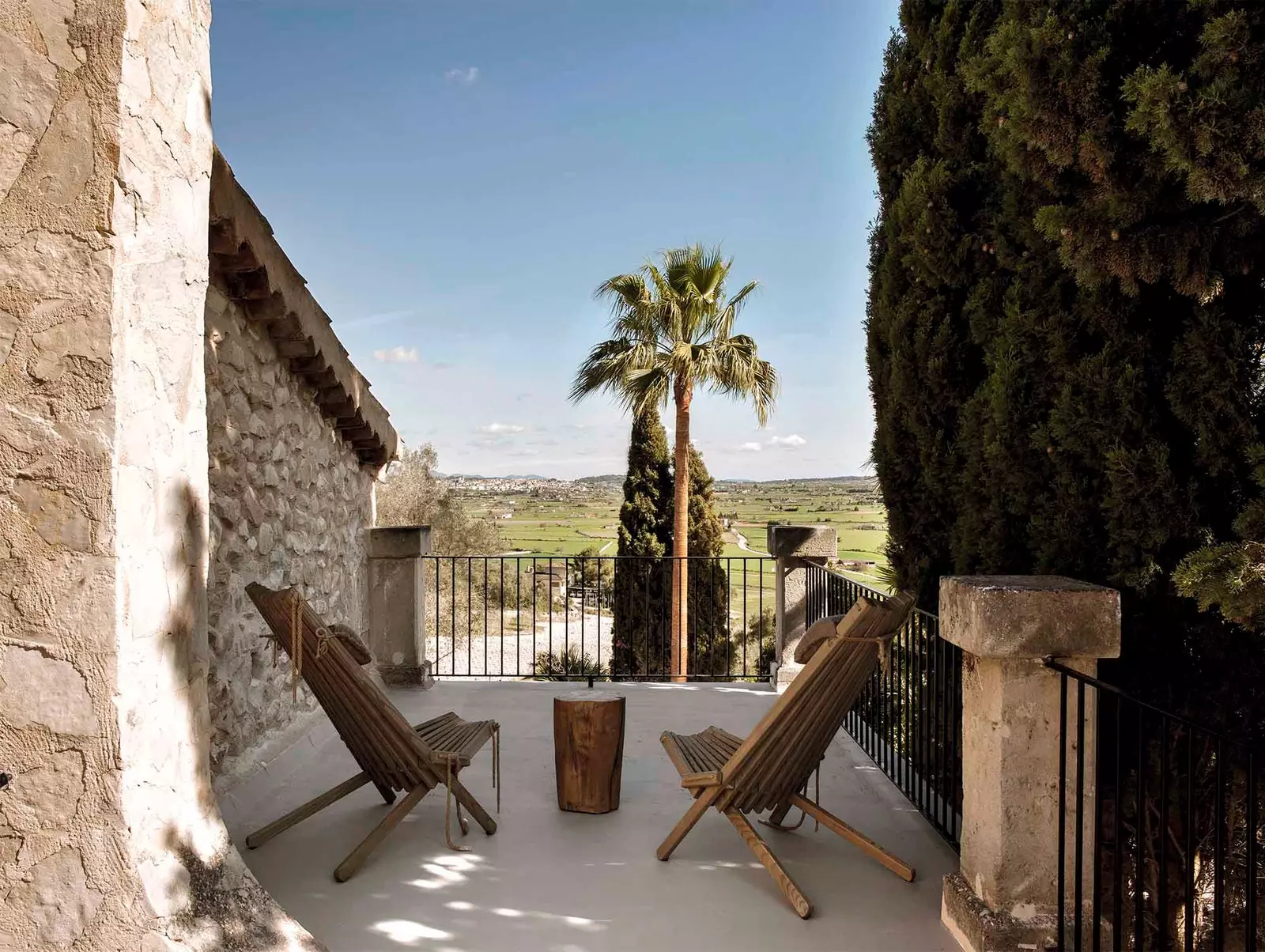 terrace of Finca Serena